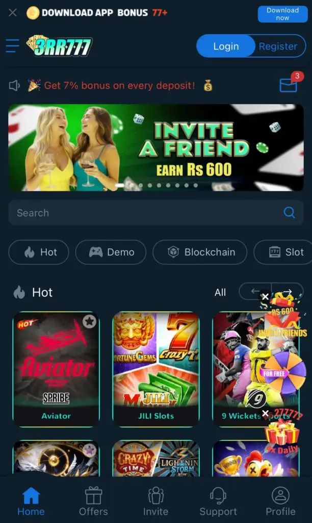 3RR777 Game