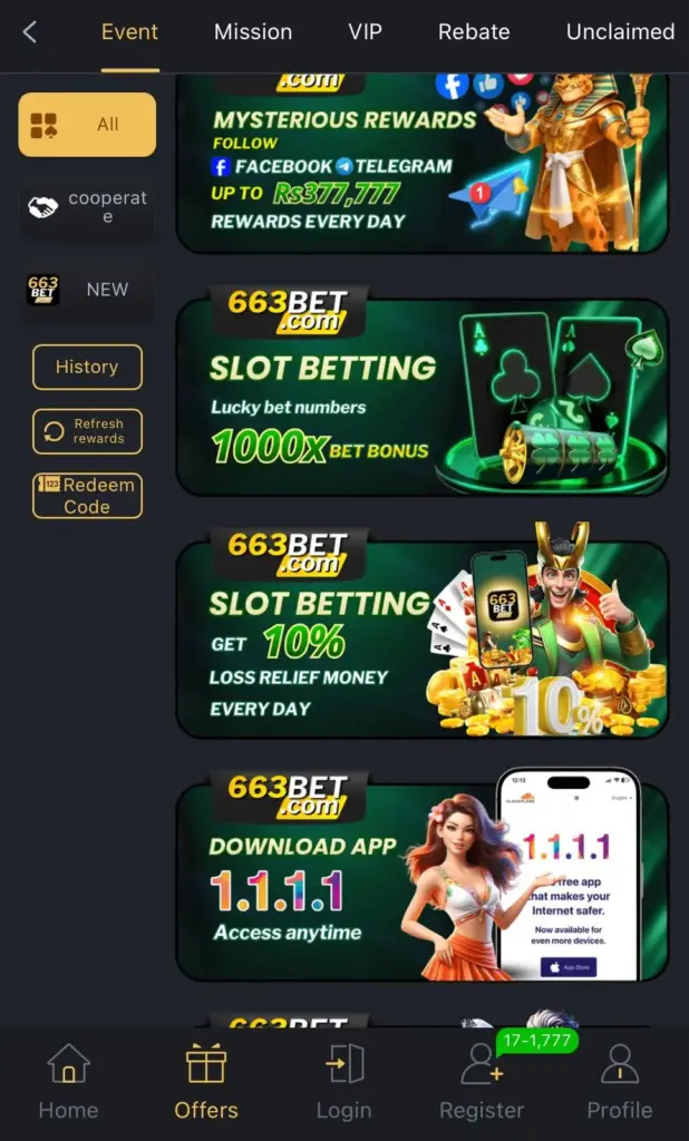 663Bet Game